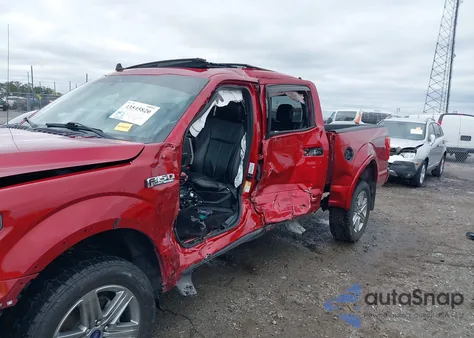 2019 Ford F-150 Lariat из США, поврежденный, VIN 1FTEW1E43KKC10895